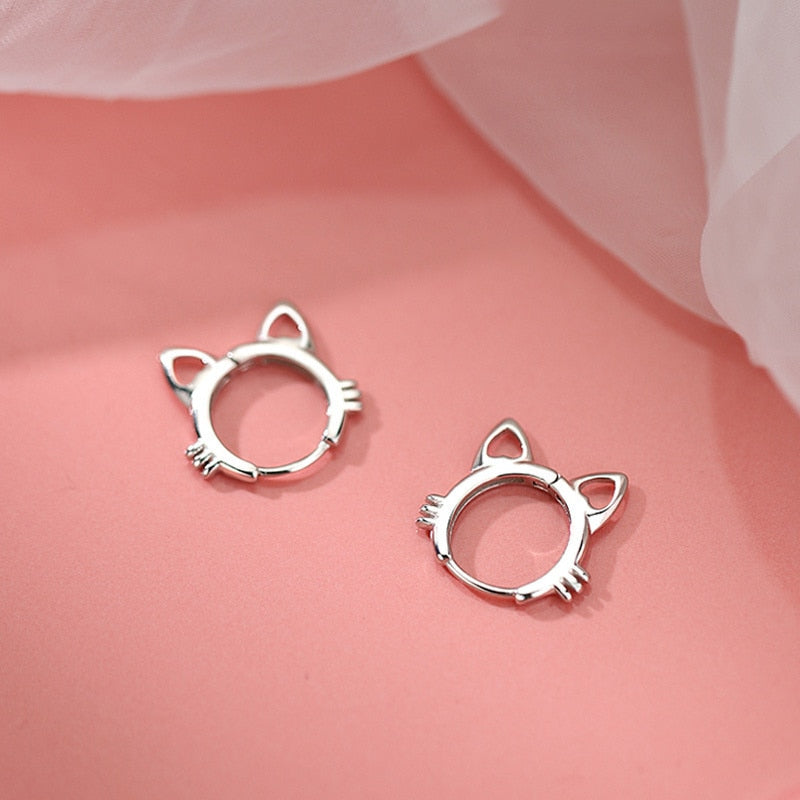  Hollow Beauty Cat Earrings sold by Fleurlovin, Free Shipping Worldwide