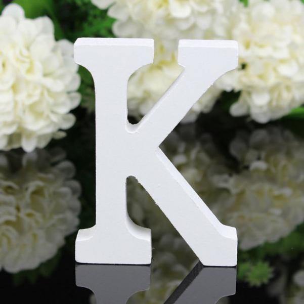 House Numbers & Letters White Freestanding Mountable Wooden Alphabet Letter sold by Fleurlovin, Free Shipping Worldwide