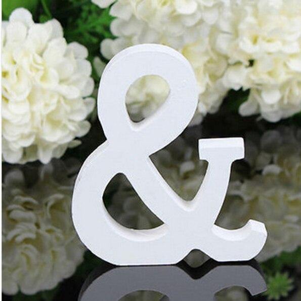 House Numbers & Letters White Freestanding Mountable Wooden Alphabet Letter sold by Fleurlovin, Free Shipping Worldwide