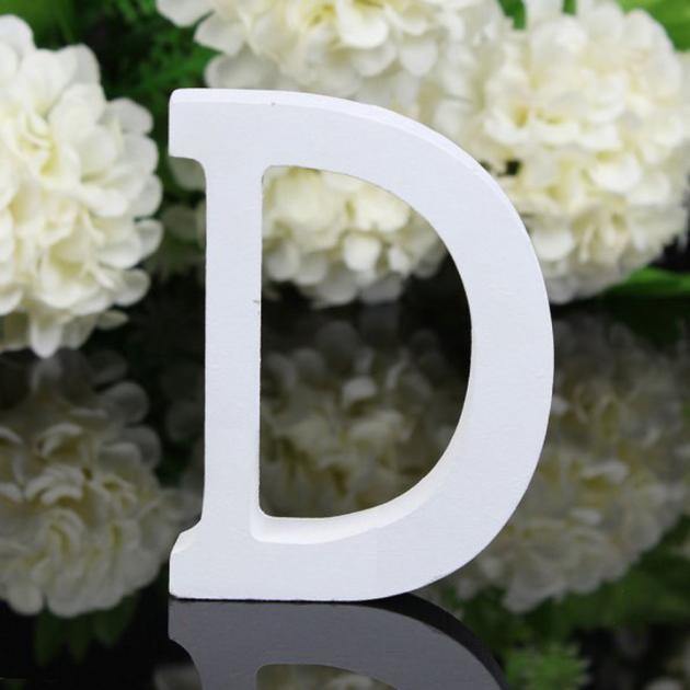 House Numbers & Letters White Freestanding Mountable Wooden Alphabet Letter sold by Fleurlovin, Free Shipping Worldwide