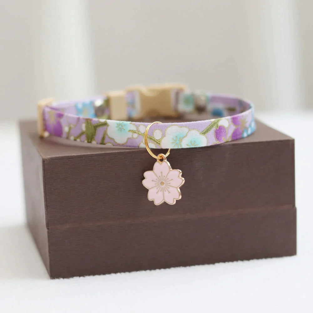  Japanese Sakura Cat Collar sold by Fleurlovin, Free Shipping Worldwide