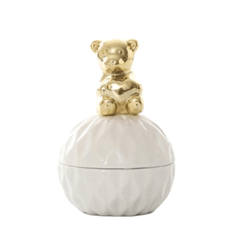 Jewelry Holders White and Gold Porcelain Jewelry Box sold by Fleurlovin, Free Shipping Worldwide