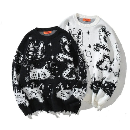  Jewels Cat Sweater sold by Fleurlovin, Free Shipping Worldwide