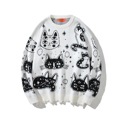  Jewels Cat Sweater sold by Fleurlovin, Free Shipping Worldwide