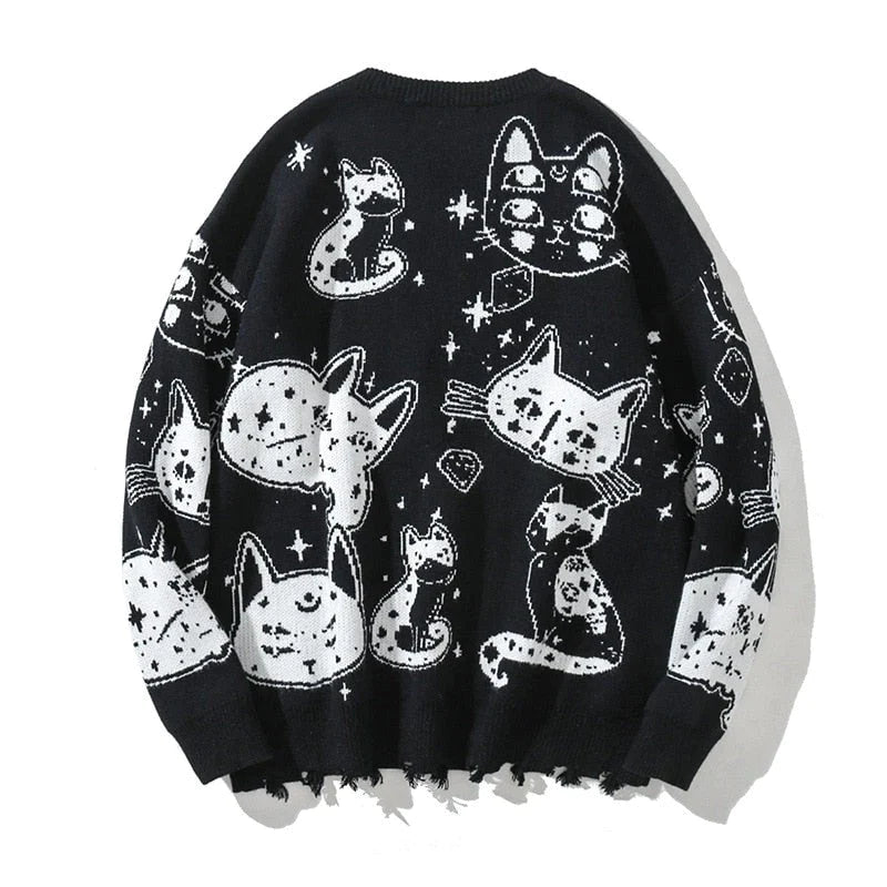  Jewels Cat Sweater sold by Fleurlovin, Free Shipping Worldwide
