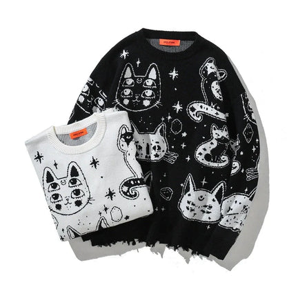  Jewels Cat Sweater sold by Fleurlovin, Free Shipping Worldwide