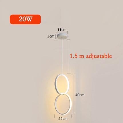  Kavita - Circular LED Hanging Light sold by Fleurlovin, Free Shipping Worldwide