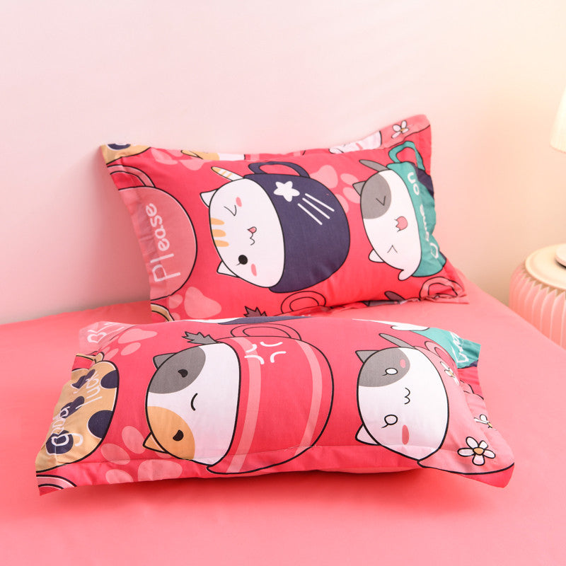  Kawaii Cartoon Cat Bedding Sets sold by Fleurlovin, Free Shipping Worldwide