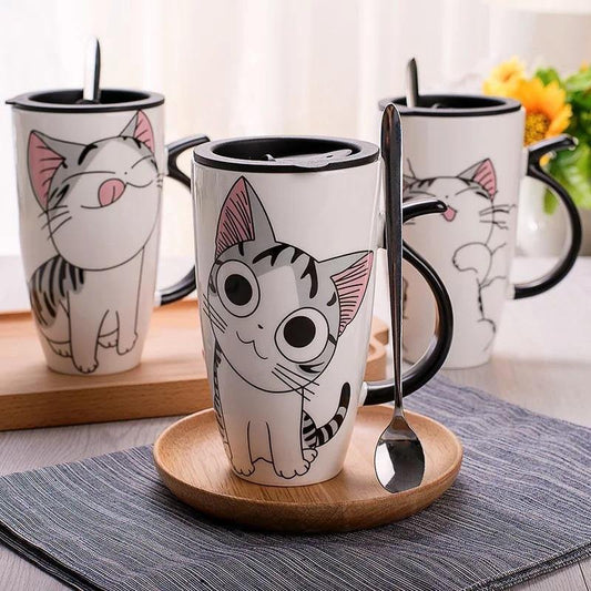  Kawaii Cat Mug sold by Fleurlovin, Free Shipping Worldwide