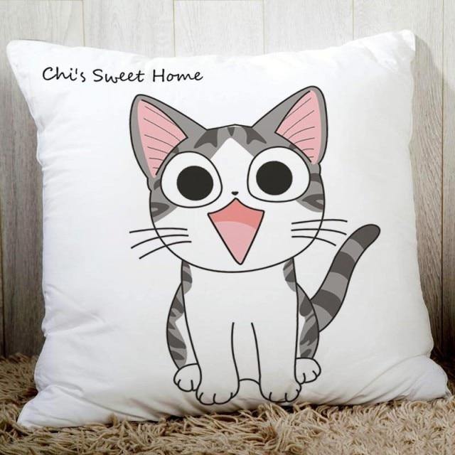  Kawaii Cat Pillowcase sold by Fleurlovin, Free Shipping Worldwide