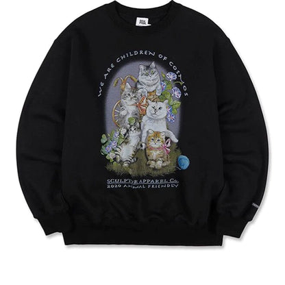  Kitty Cats & Friends Sweater sold by Fleurlovin, Free Shipping Worldwide