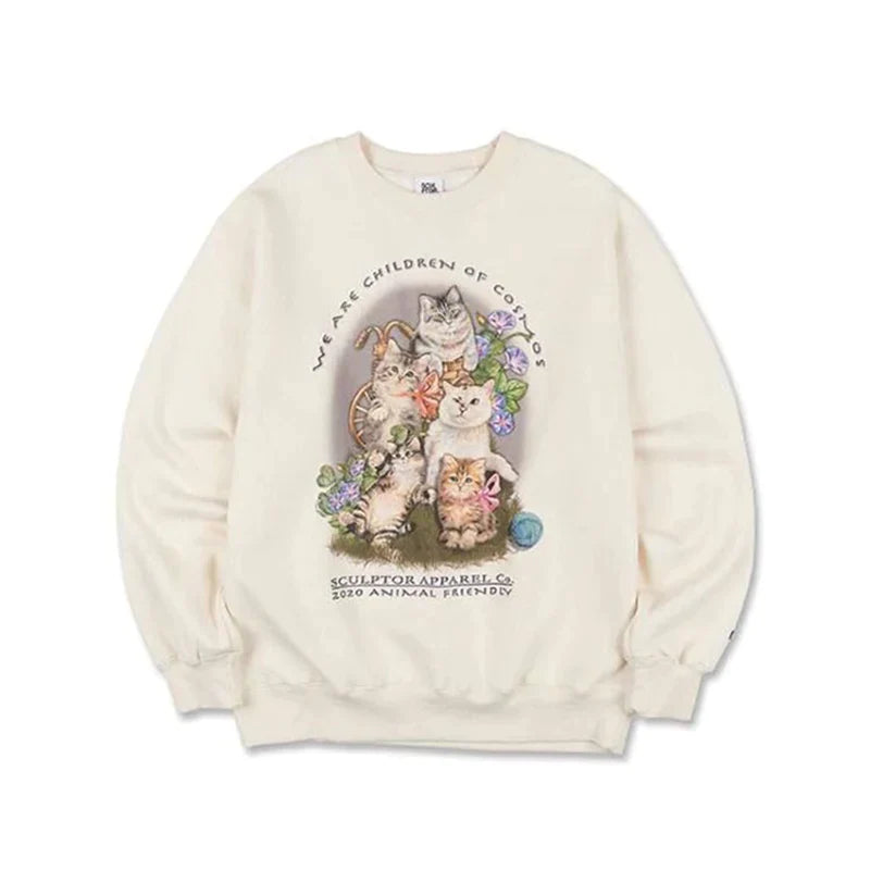  Kitty Cats & Friends Sweater sold by Fleurlovin, Free Shipping Worldwide