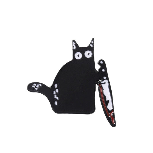  Knifing Cat Brooch sold by Fleurlovin, Free Shipping Worldwide