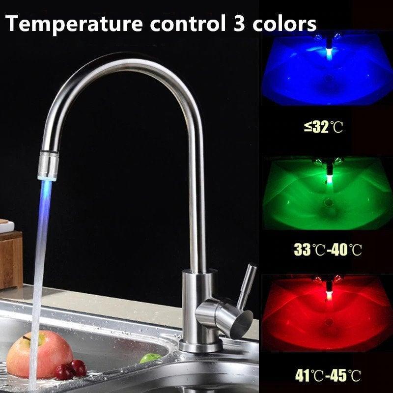  LED Faucet Changes Colors With Temperature sold by Fleurlovin, Free Shipping Worldwide