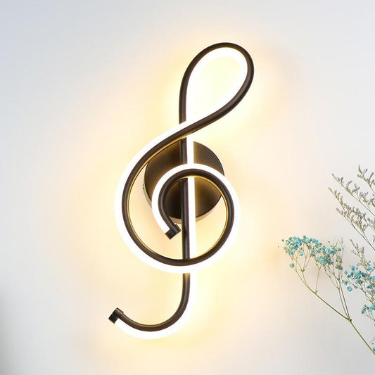  LED Music Note Wall Lamp sold by Fleurlovin, Free Shipping Worldwide