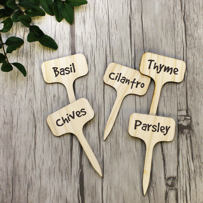 Labels & Tags Blank Wooden Plant Label Signs sold by Fleurlovin, Free Shipping Worldwide