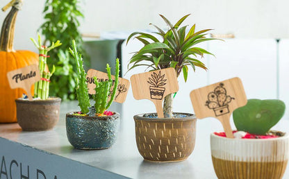 Labels & Tags Blank Wooden Plant Label Signs sold by Fleurlovin, Free Shipping Worldwide