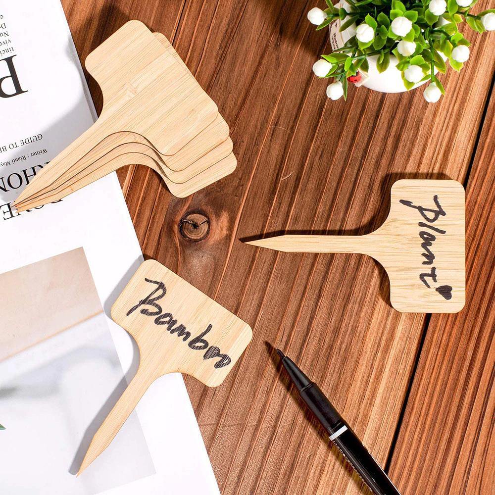 Labels & Tags Blank Wooden Plant Label Signs sold by Fleurlovin, Free Shipping Worldwide