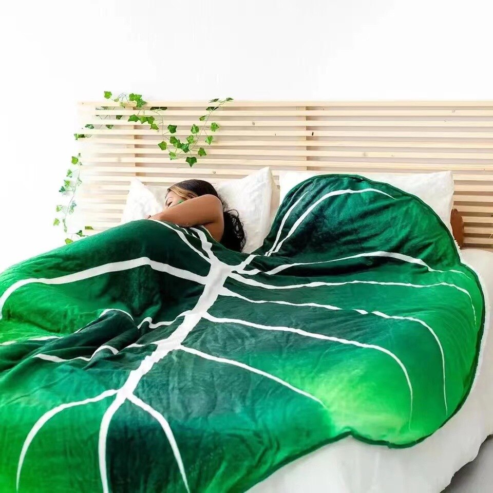  Leaf Blanket sold by Fleurlovin, Free Shipping Worldwide