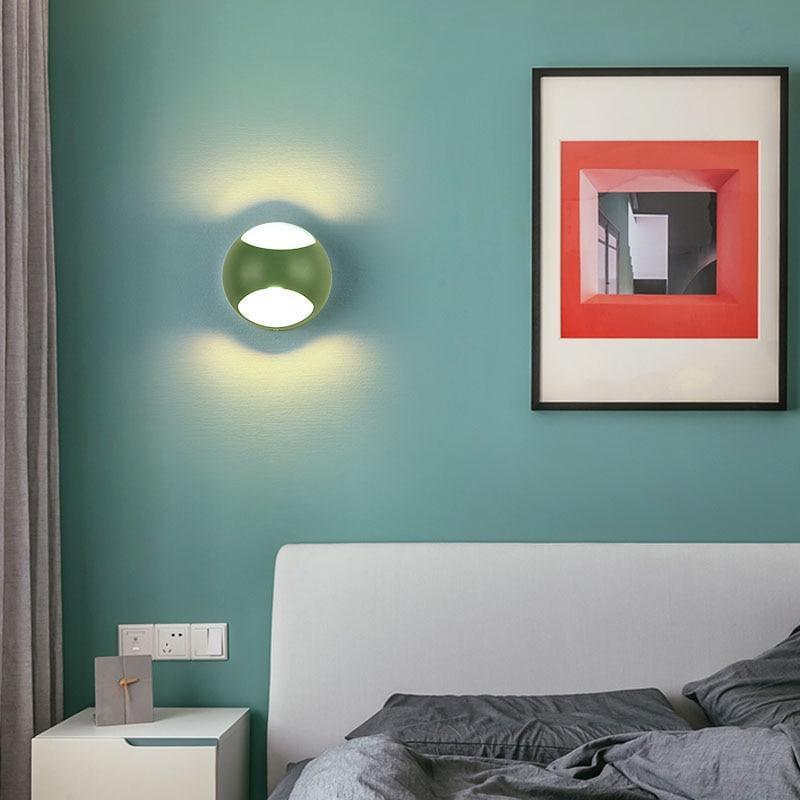 Light Acacia - Modern Nordic Light Bounce Circular Lamp sold by Fleurlovin, Free Shipping Worldwide