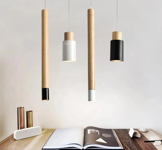 Light Ambrose - Modern Nordic Long Hanging Wood Light sold by Fleurlovin, Free Shipping Worldwide