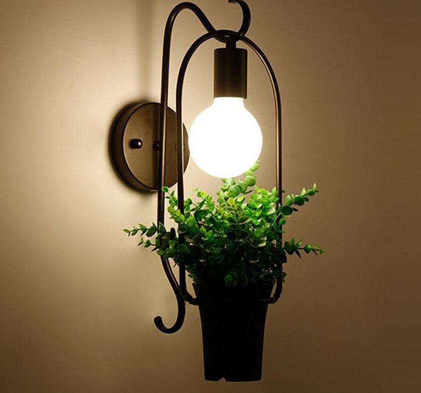 Light Brielle - Modern Nordic Planter Wall Lamp sold by Fleurlovin, Free Shipping Worldwide