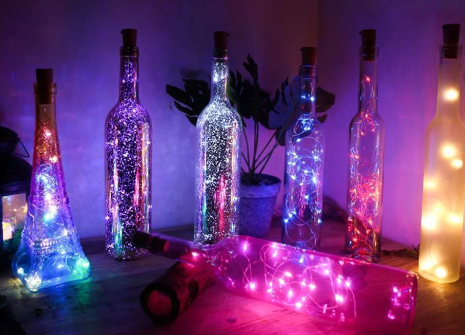 Brightly - LED Wine Bottle Fairy Lights - Premium Light from Fleurlovin Lights - Just $12.95! Shop now at Fleurlovin