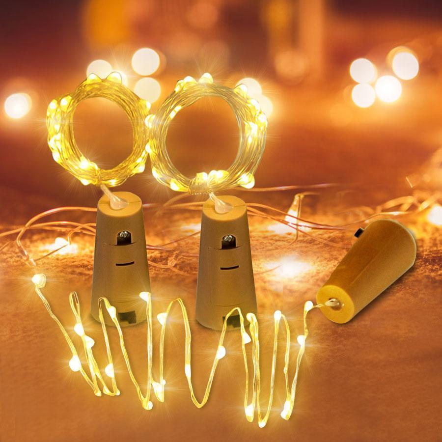 Brightly - LED Wine Bottle Fairy Lights - Premium Light from Fleurlovin Lights - Just $12.95! Shop now at Fleurlovin