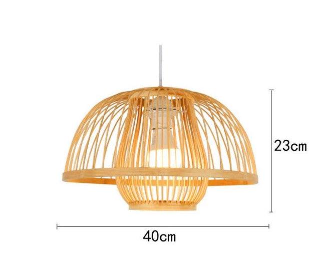 Calico - Bamboo Pendant Hanging Light - Premium Light from Fleurlovin Lights - Just $376.95! Shop now at Fleurlovin