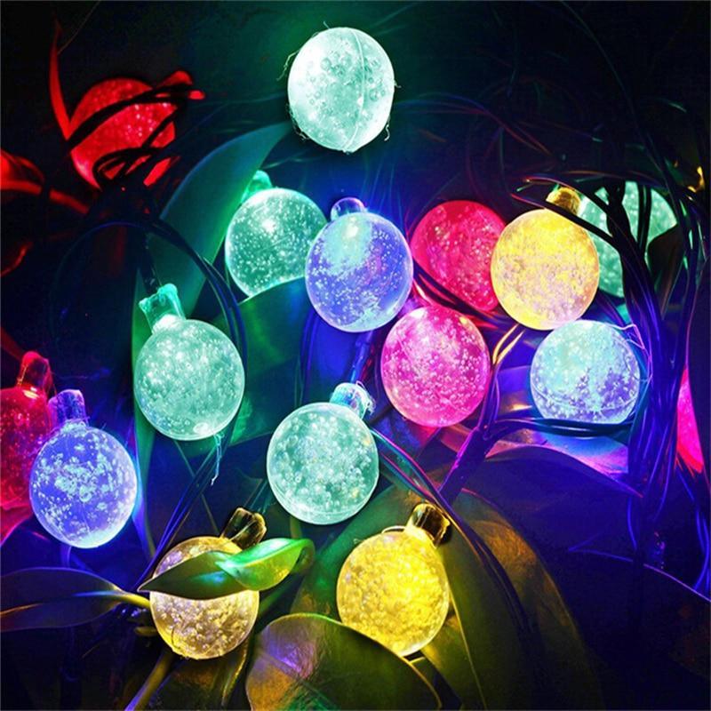 ColorSol - Solar Powered LED Globe String Lights - Premium Light from Fleurlovin Lights - Just $38.95! Shop now at Fleurlovin