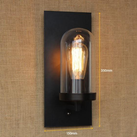 Light EdiLoft- Retro Modern Industrial Wall Lamp sold by Fleurlovin, Free Shipping Worldwide