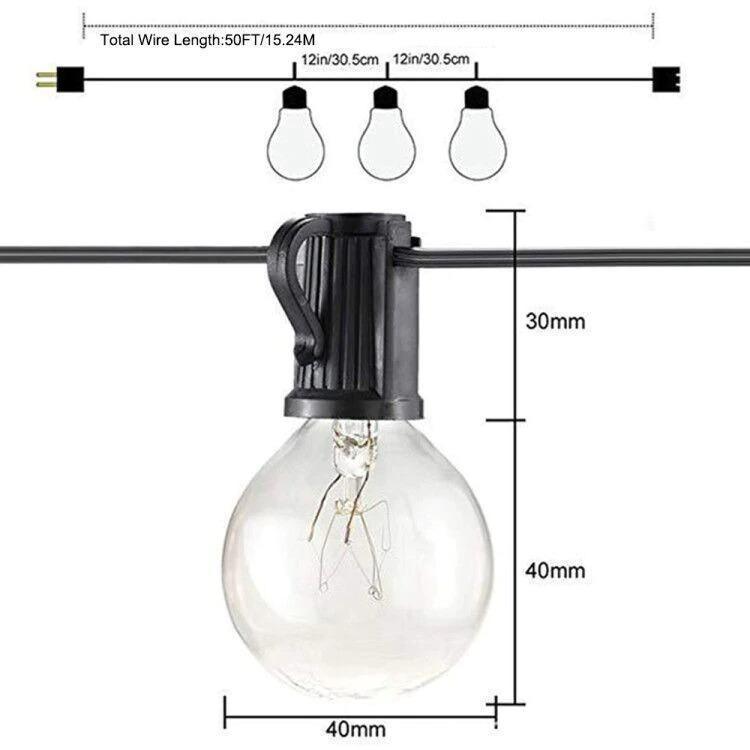 Foras - Weather-Proof Connectable String Light - Premium Light from Fleurlovin Lights - Just $67.95! Shop now at Fleurlovin