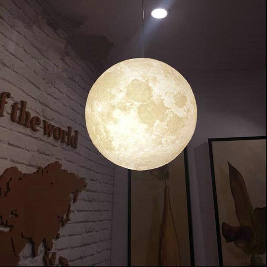 Full Moon 3D Hanging Lamp - Premium Light from Fleurlovin Lights - Just $549.95! Shop now at Fleurlovin