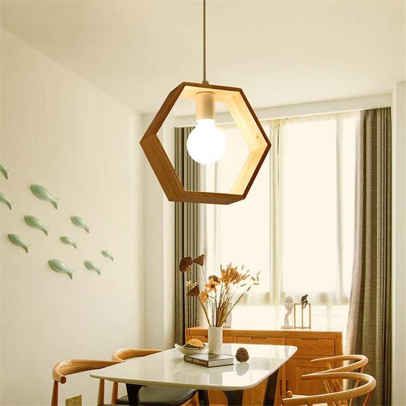 Geometric Hanging Wooden Lights - Premium Light from Fleurlovin Lights - Just $194.95! Shop now at Fleurlovin