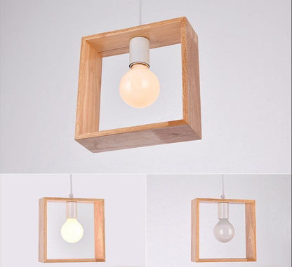 Geometric Hanging Wooden Lights - Premium Light from Fleurlovin Lights - Just $194.95! Shop now at Fleurlovin