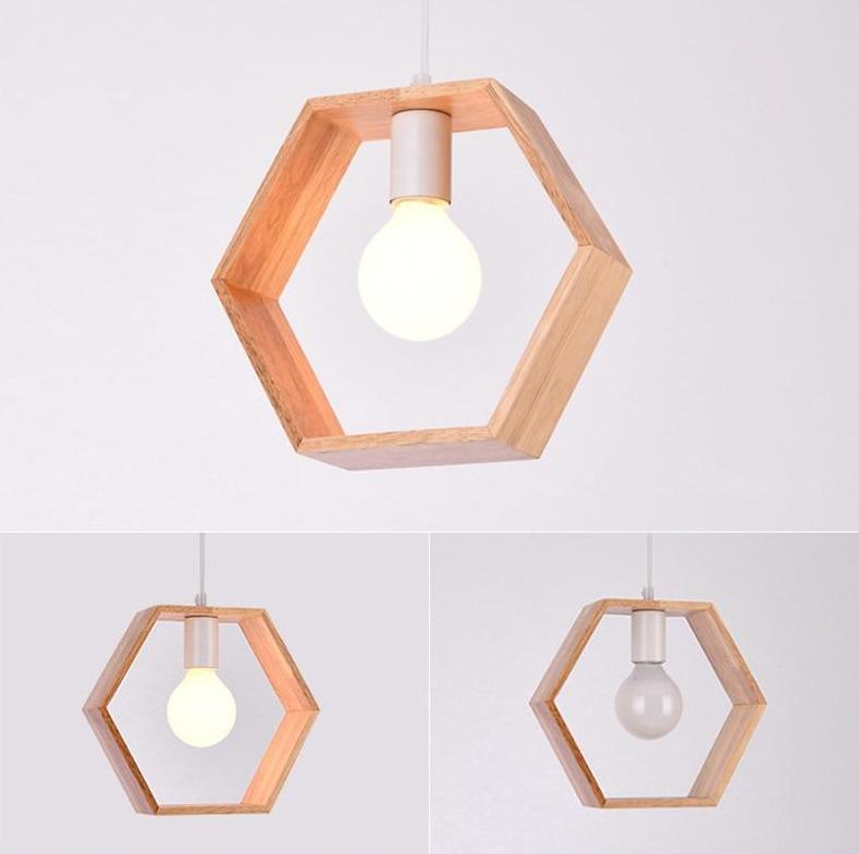 Geometric Hanging Wooden Lights - Premium Light from Fleurlovin Lights - Just $194.95! Shop now at Fleurlovin