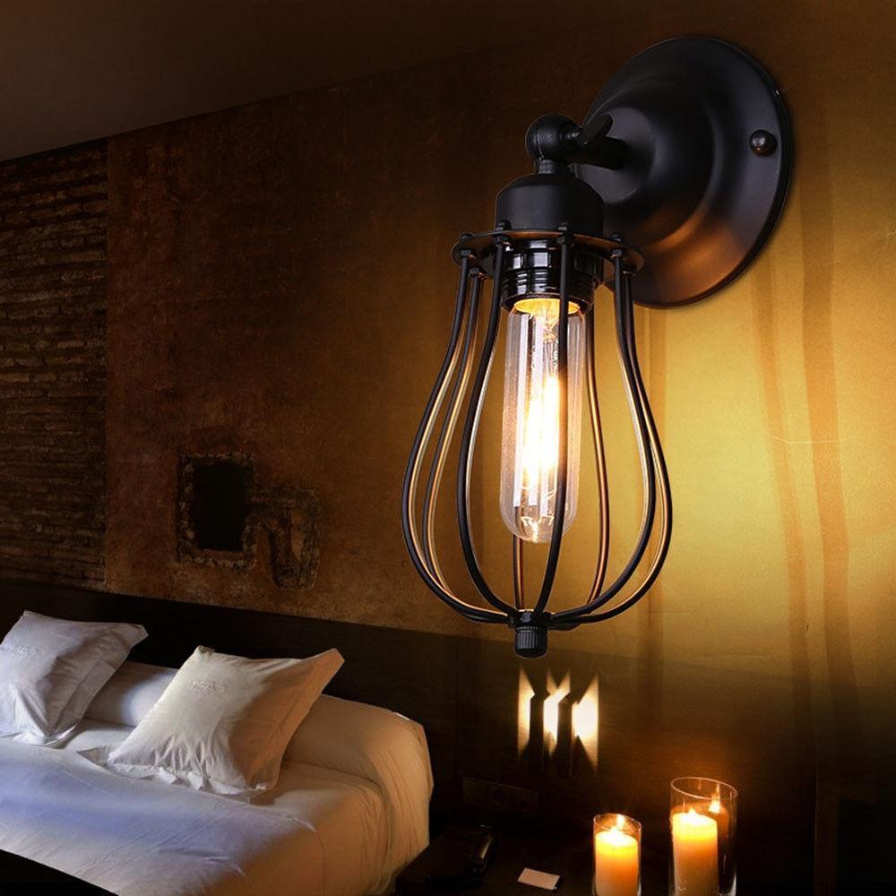 Industrial Droplet Cage Wall Lamp - Premium Light from Fleurlovin Lights - Just $116.95! Shop now at Fleurlovin