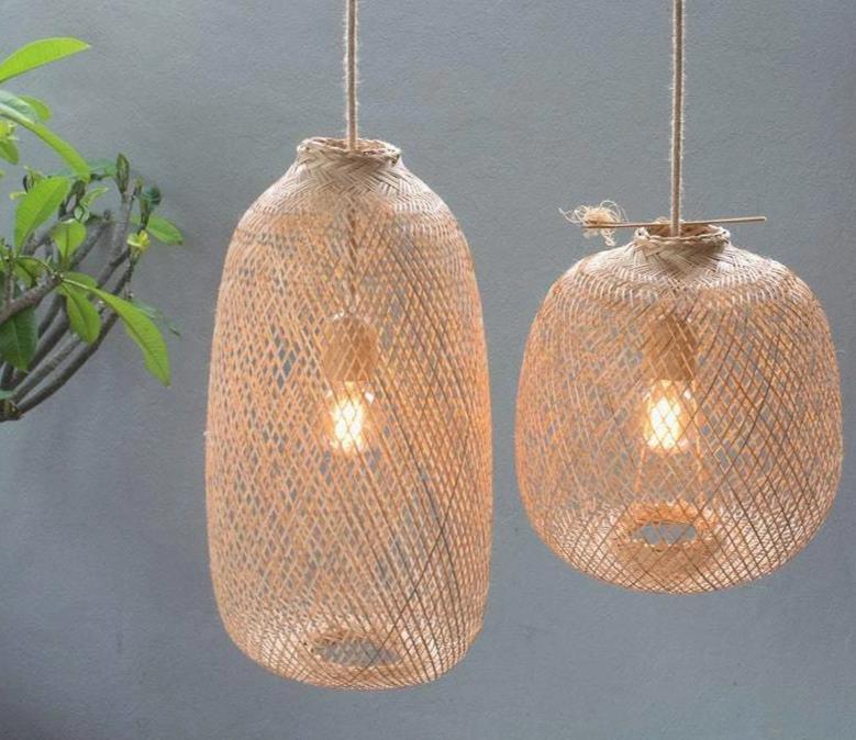 Light Kanya - Compressable Bamboo Pendant Light sold by Fleurlovin, Free Shipping Worldwide