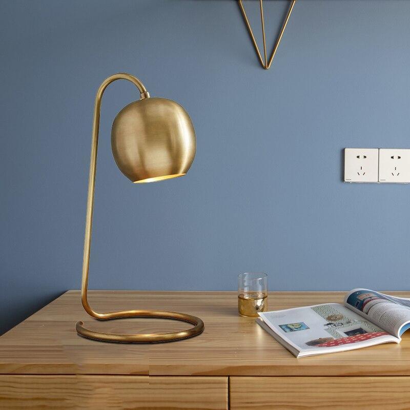 Light Lark - Copper Plated Retro Table Lamp sold by Fleurlovin, Free Shipping Worldwide