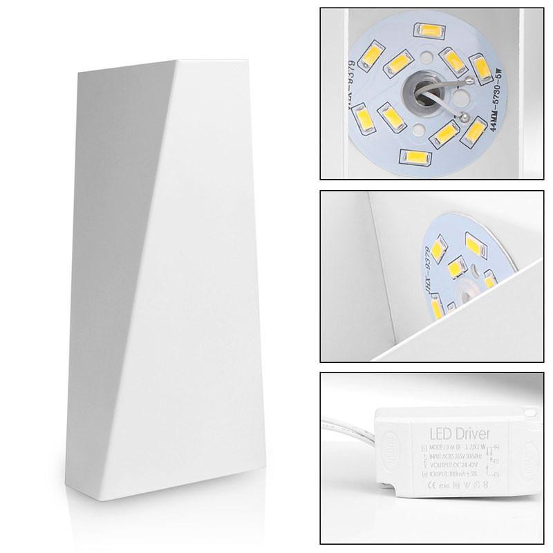 Modern Geometric Wall Lamp - Premium Light from Warmly - Just $114.95! Shop now at Fleurlovin