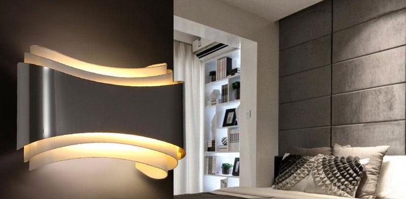 Modern LED Curved Wall Lamp - Premium Light from Warmly - Just $134.95! Shop now at Fleurlovin