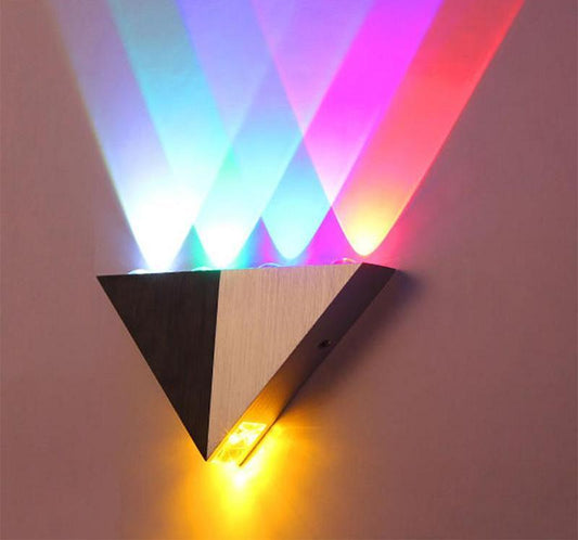 Modern LED Triangle Wall Lamp - Premium Light from Fleurlovin Lights - Just $57.95! Shop now at Fleurlovin