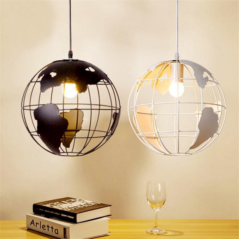 Modern Nordic World Globe Hanging Light - Premium Light from Fleurlovin Lights - Just $376.95! Shop now at Fleurlovin