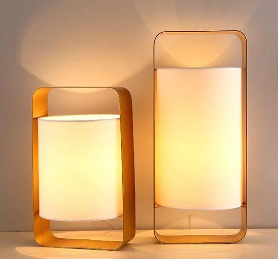 Light Nate - Modern Frame Floating Lantern Desk Lamp sold by Fleurlovin, Free Shipping Worldwide