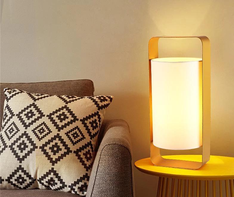 Light Nate - Modern Frame Floating Lantern Desk Lamp sold by Fleurlovin, Free Shipping Worldwide