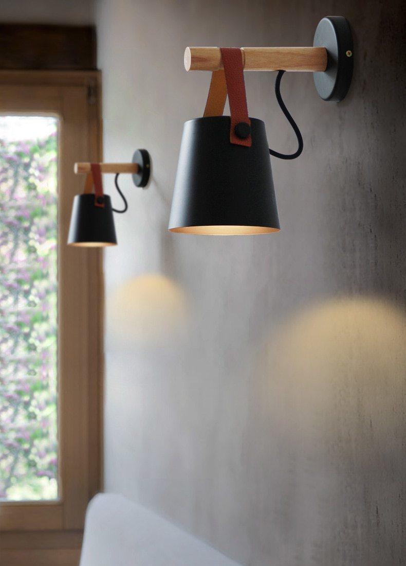 Nordic Wooden Hanging Wall Lamp - Premium Light from Fleurlovin Lights - Just $218.95! Shop now at Fleurlovin