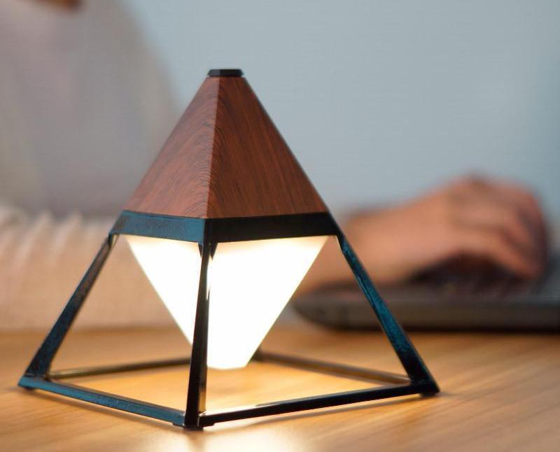 Light Pyramid Touch Activated Diamond Lamp sold by Fleurlovin, Free Shipping Worldwide