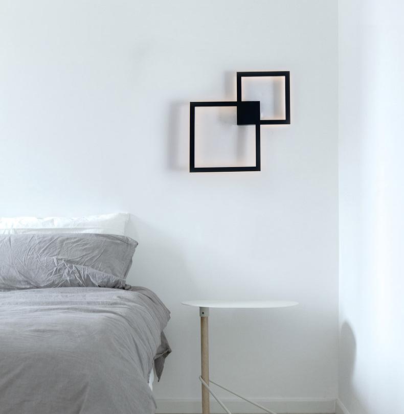 Light Rowley - Square Modern Wall Lamp sold by Fleurlovin, Free Shipping Worldwide
