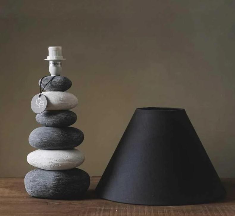 Stonia - Modern Ceramic Stone Pile Lamp - Premium Light from Fleurlovin Lights - Just $662.95! Shop now at Fleurlovin