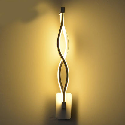 Twisted LED Wall Lamp - Premium Light from Fleurlovin Lights - Just $100! Shop now at Fleurlovin